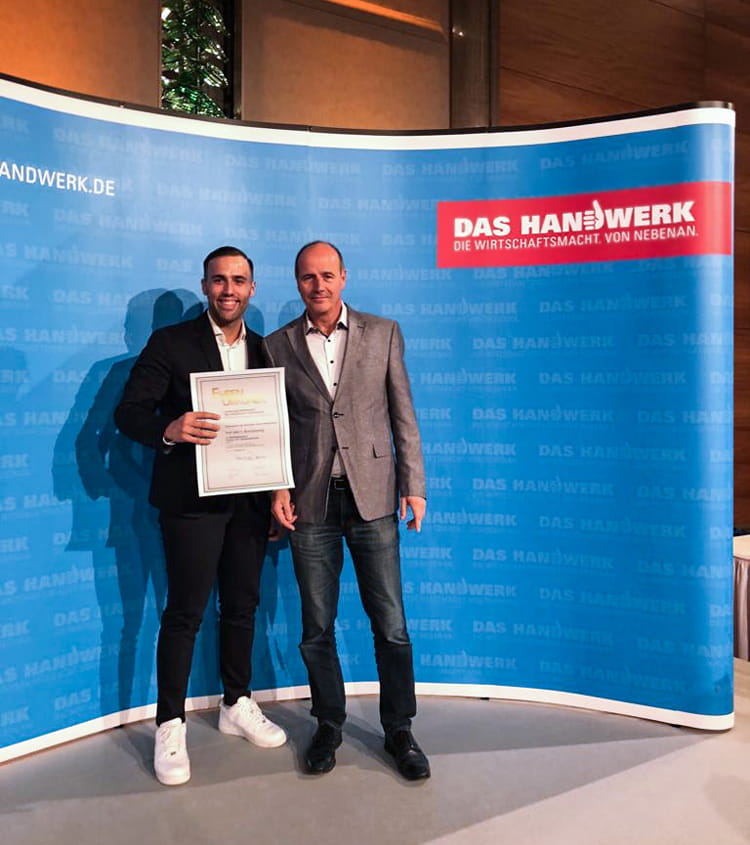 Sebastian Magalhaes von der Bornemann GmbH ist Bundessieger!